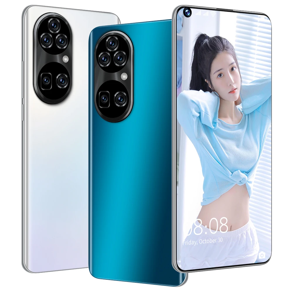 For Huawei P50Pro + Cellphone 8GB Ram 256GB Rom HD Display Global version Smartphone Unlock Android 5G Gaming Mobile Phone