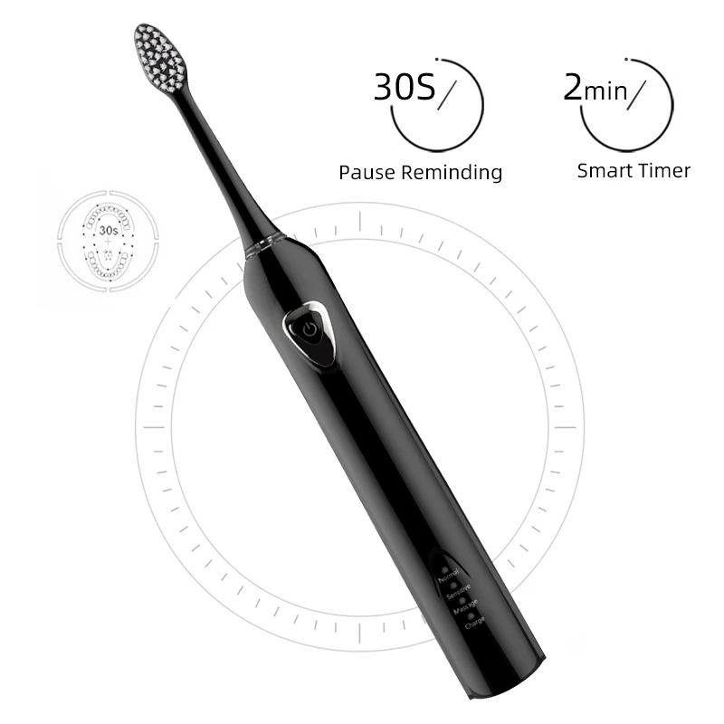 Sound Wave Toothbrush Sonic Electric Tooth Cure Toothbrush Gums Massage Brush