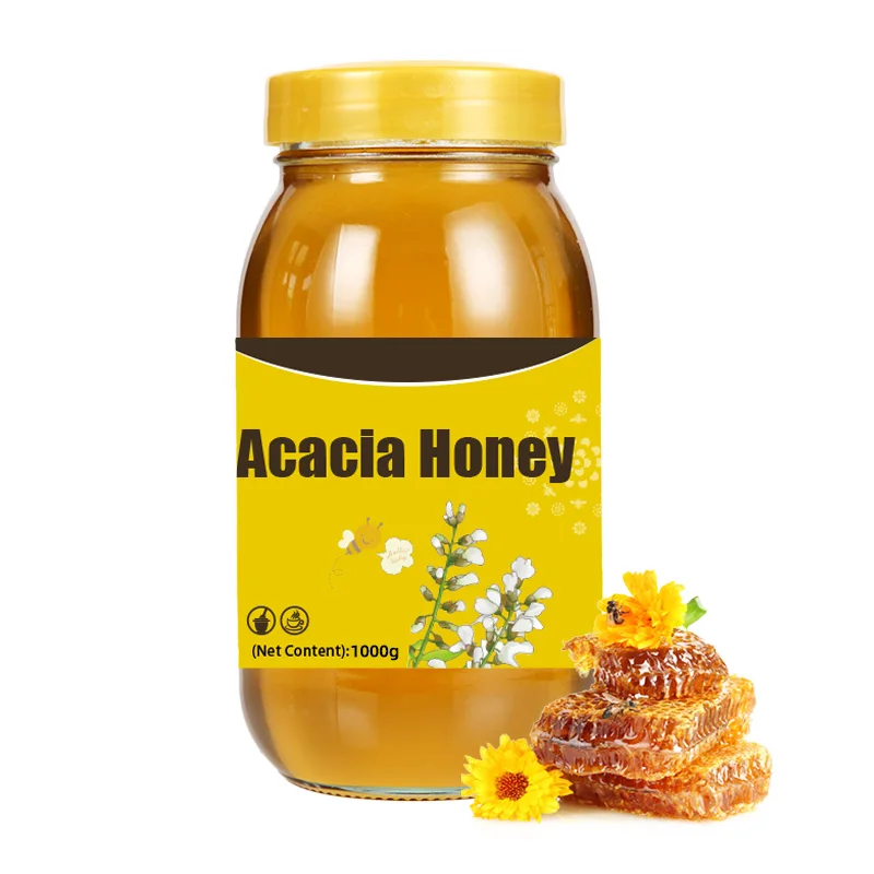 Top Quality 100% Natural Pure Acacia Honey In Bottles For Honey At A Low Price