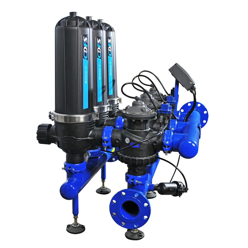 Automatic disc filter agricultural water irrigation backwash filter