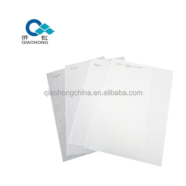 Qiaohong Airlaid Paper for acquisition distribution layer and absorbent layer Thermal-Bonded airlaid