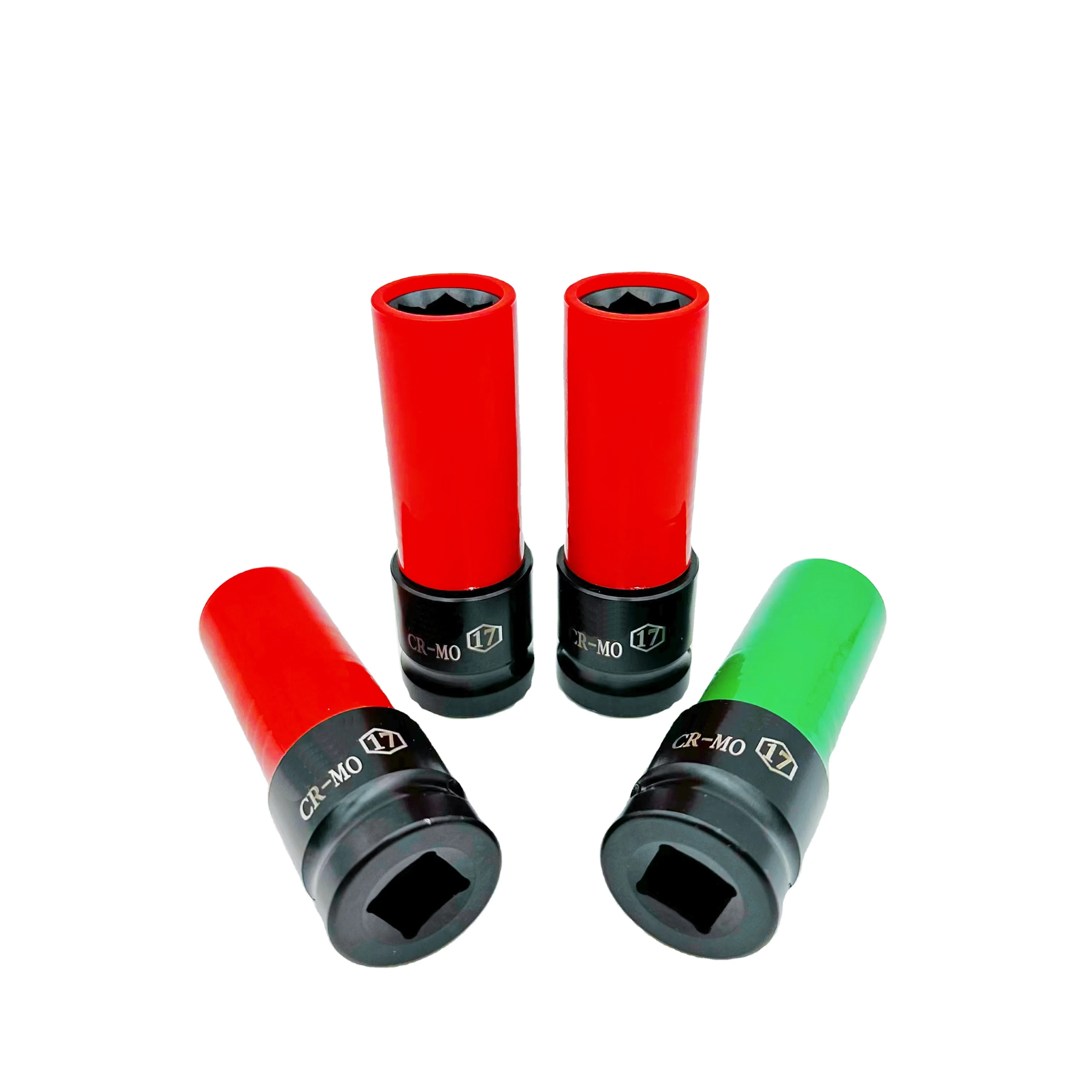 17mm Protective Wheel Flower Head Lug Nut Socket with Plastic Sleeve for Mercedes Benz