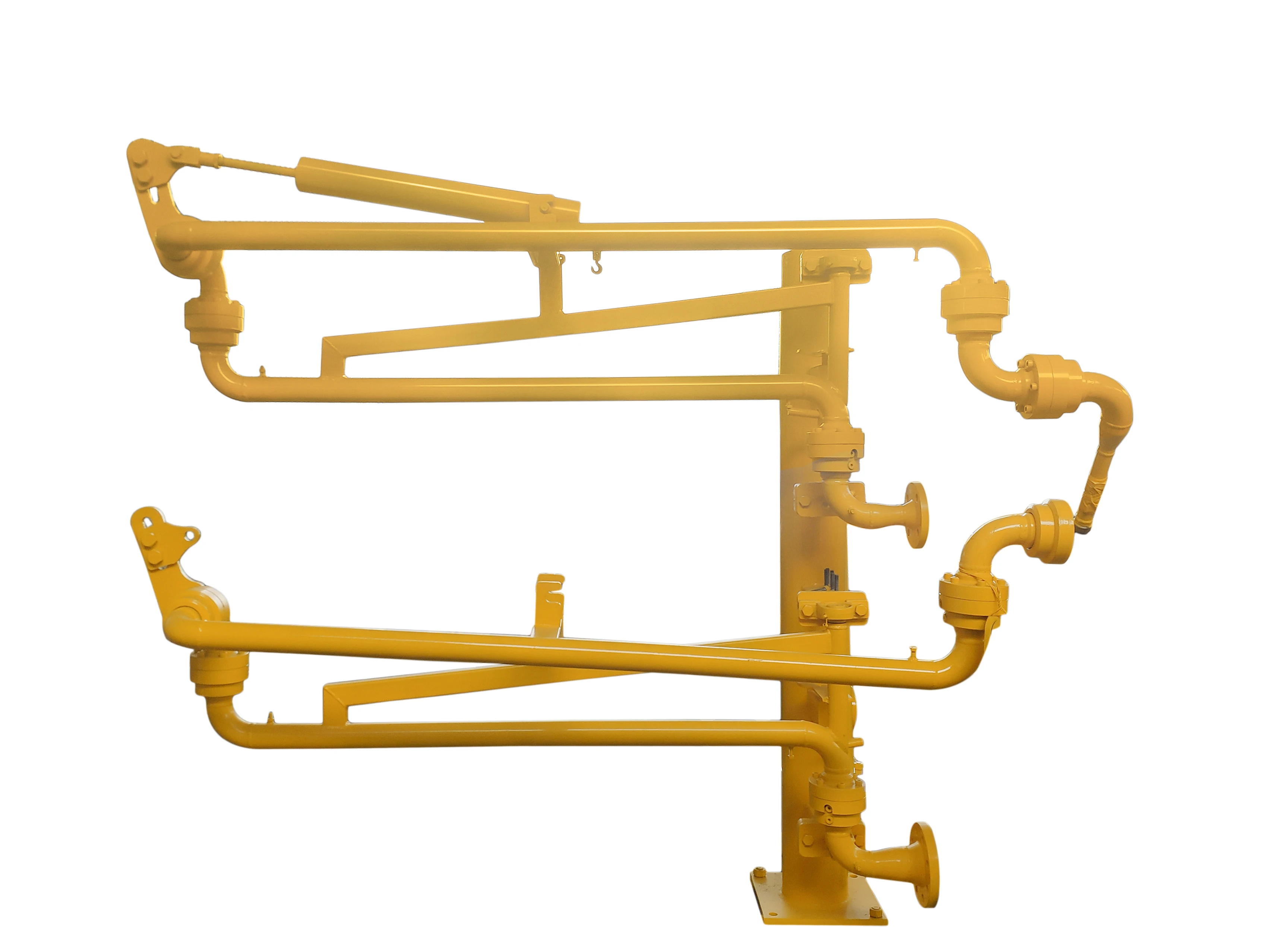 LPG/LNG loading arm with security alarm system spring balance swivel joint for petroleum plants