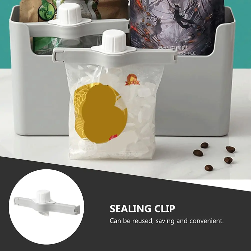 Simple Plastic Food Bag Storage Seal Lock Lid Kitchen Food Storage Tool Sealing Clips Sealing Bag Clips