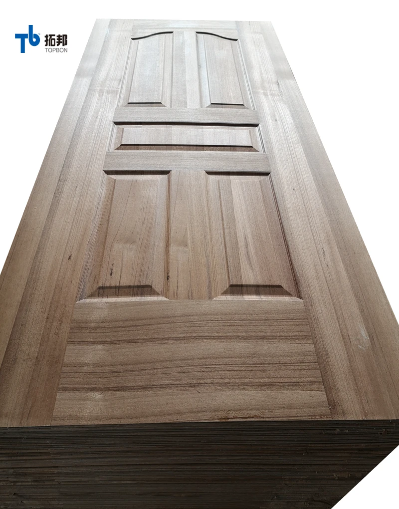 customized wood veneer mdf door skin