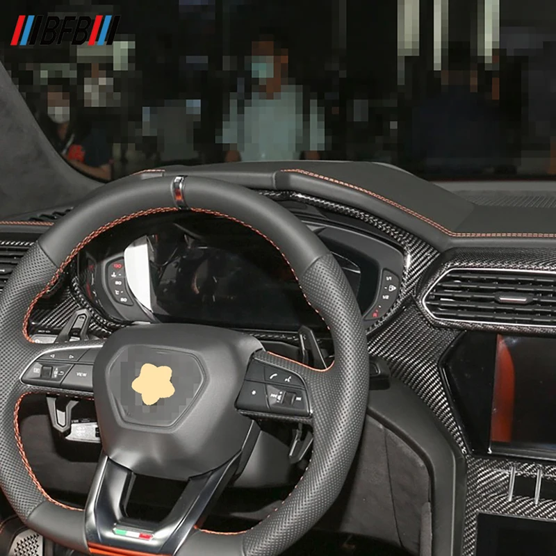 Аксессуары для салона BFB приборной панели автомобиля из углеродного волокна с отделкой Lamborghini Urus 2018-2022