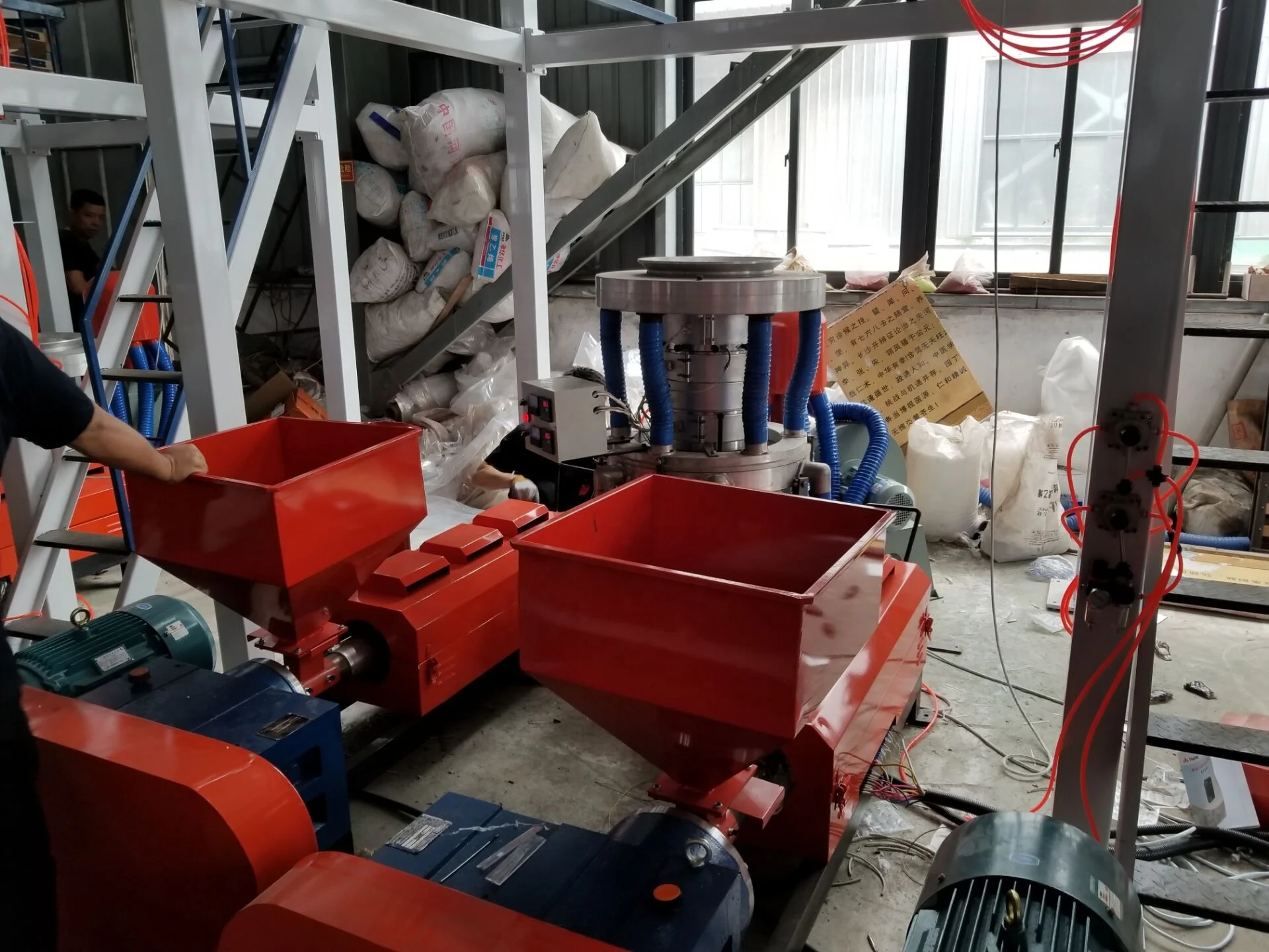 Guaranteed Quality Proper Price Italian Pe Pvc Cling Lab Film Blowing Machine