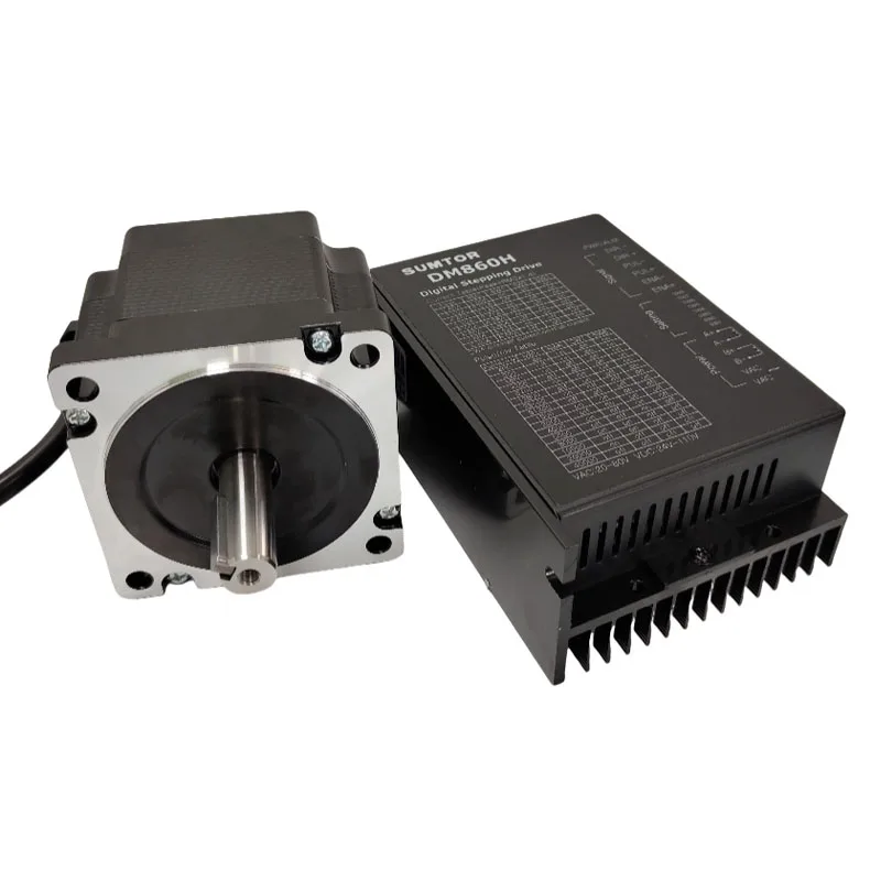 Stepper Motor Kit 4.0A 2Phase Nema 34 Stepper Motor with Driver for CNC Machine