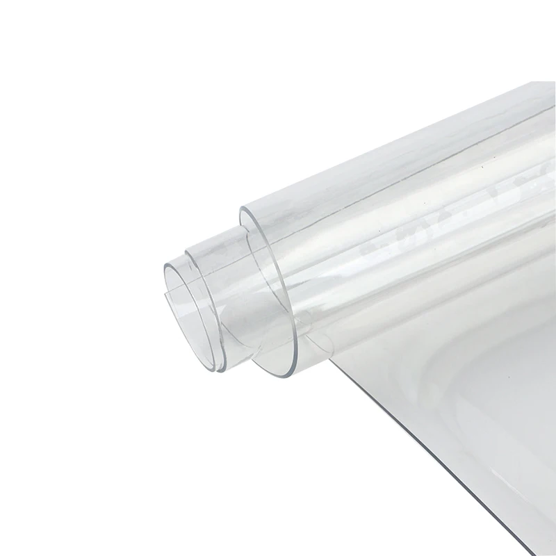 Waterproof Eco-friendly Super Clear Soft Super Clear Plastic Transparent Roll PVC Flexible Film