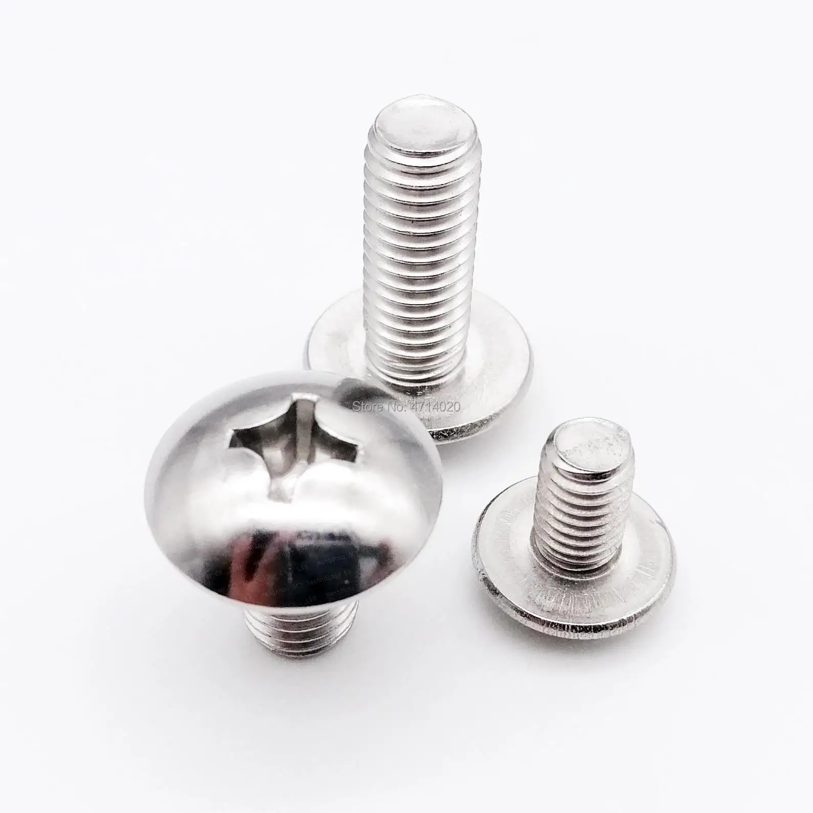 SDPSI DCT M2 M2.5 M3 M4 M5 M6 304 A2-70 stainless steel JISB1111T Phillips Truss Head Large Flat Round Cross Screw Bolt