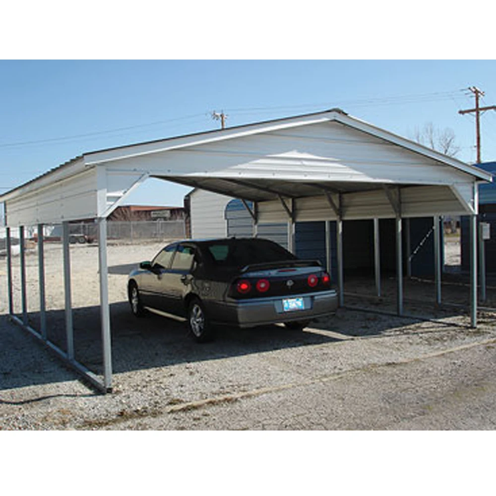 Дешевый портативный металлический автомобильный сарай