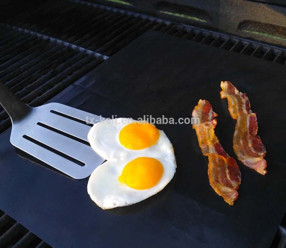 fireproof ptfe non-stick bbq grill mat cooking sheet oven liner