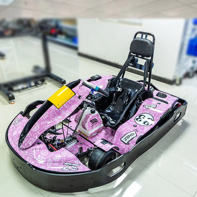 Good Quality Single-Seat 4 Wheel Gasoline Entertainment Go Carts Racing Karts Sets Go-Kart For Adults Racing Kart