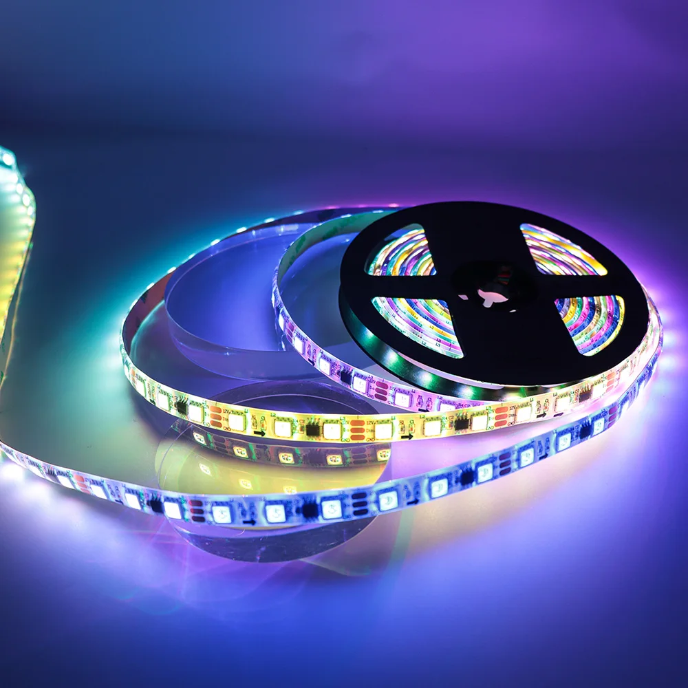 12V Dream 10mm Addressable RGB Pixel Strip Flexible LED Light WS2811  App Control led Light strip
