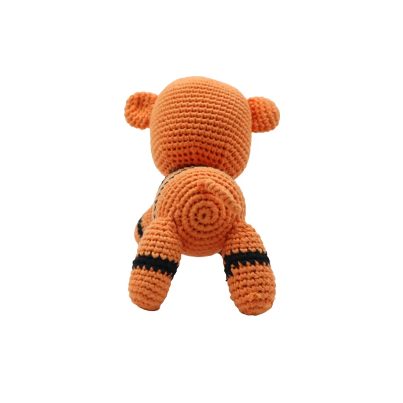 TUGE-Baby crochet amigurumi animal doll crochet knitted safe toy handmade knitting stuffer plush crochet Keychain animal doll