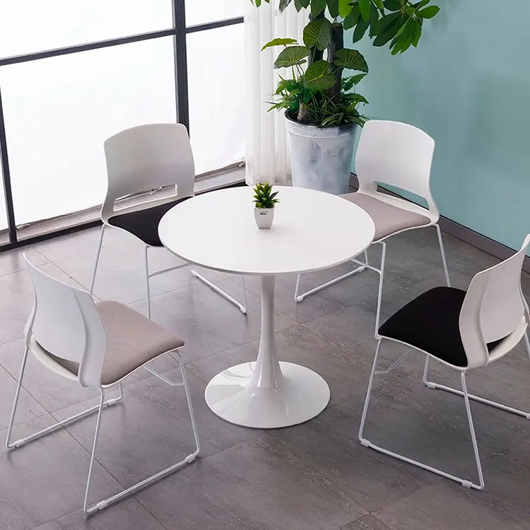 Modern Minimalist Negotiation Table And Chair Nordic Luxury Reception Coffee Dining Small Round Meeting Office