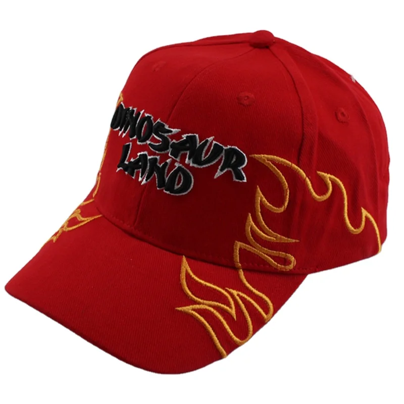 racing baseball hat custom logo 3D embroidery lux dad cap for racing wearing