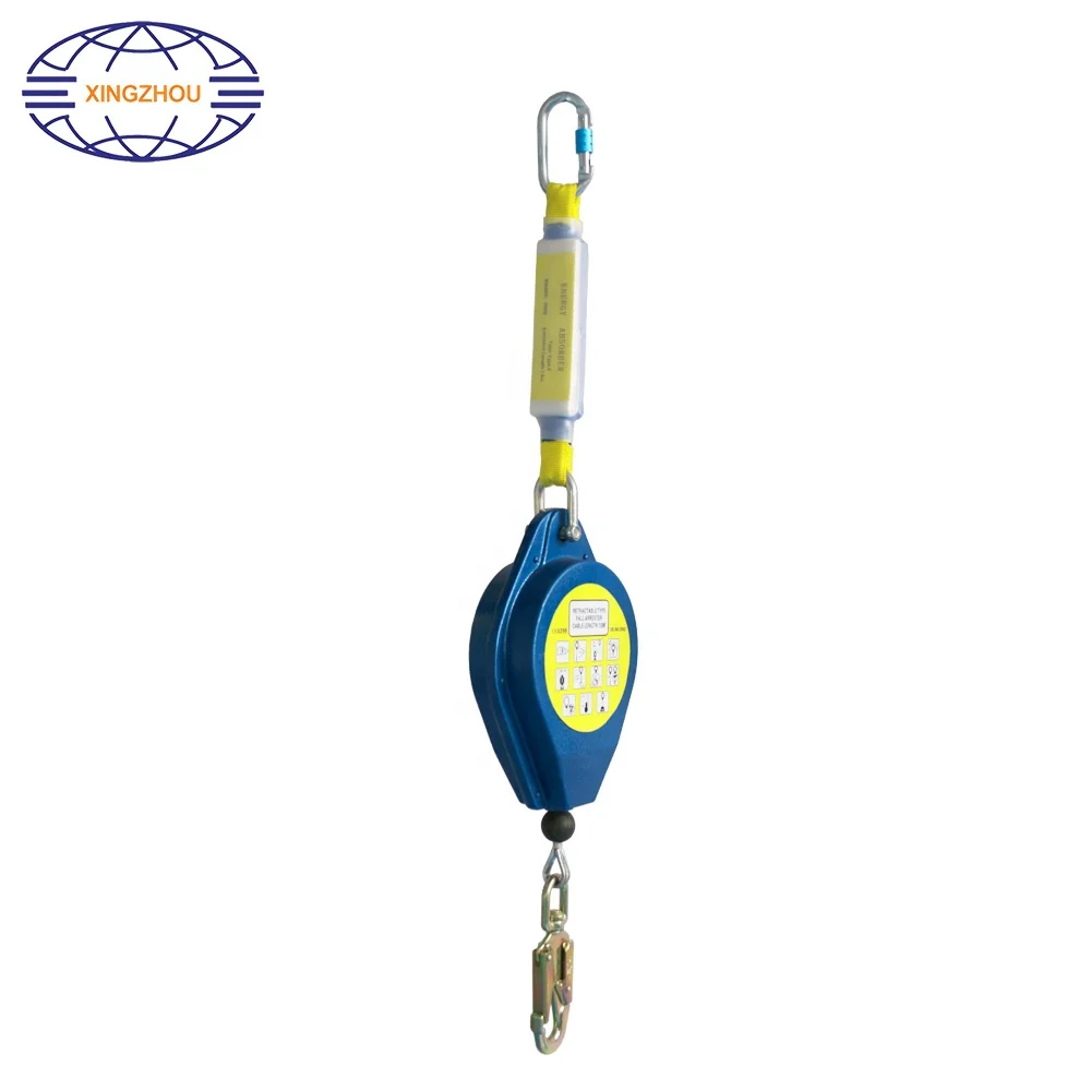 Work Aloft Anti-Fall Personal Protective Equipment Fall Protection Climbing Vertical Retractable Fall Arrester