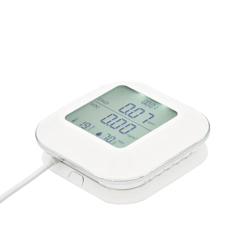 AQM-80 Series Physical Health Guarantee PM 2.5 PM 10 CO SO2 NO2 O3 VOC gas Indoor Air quality monitor