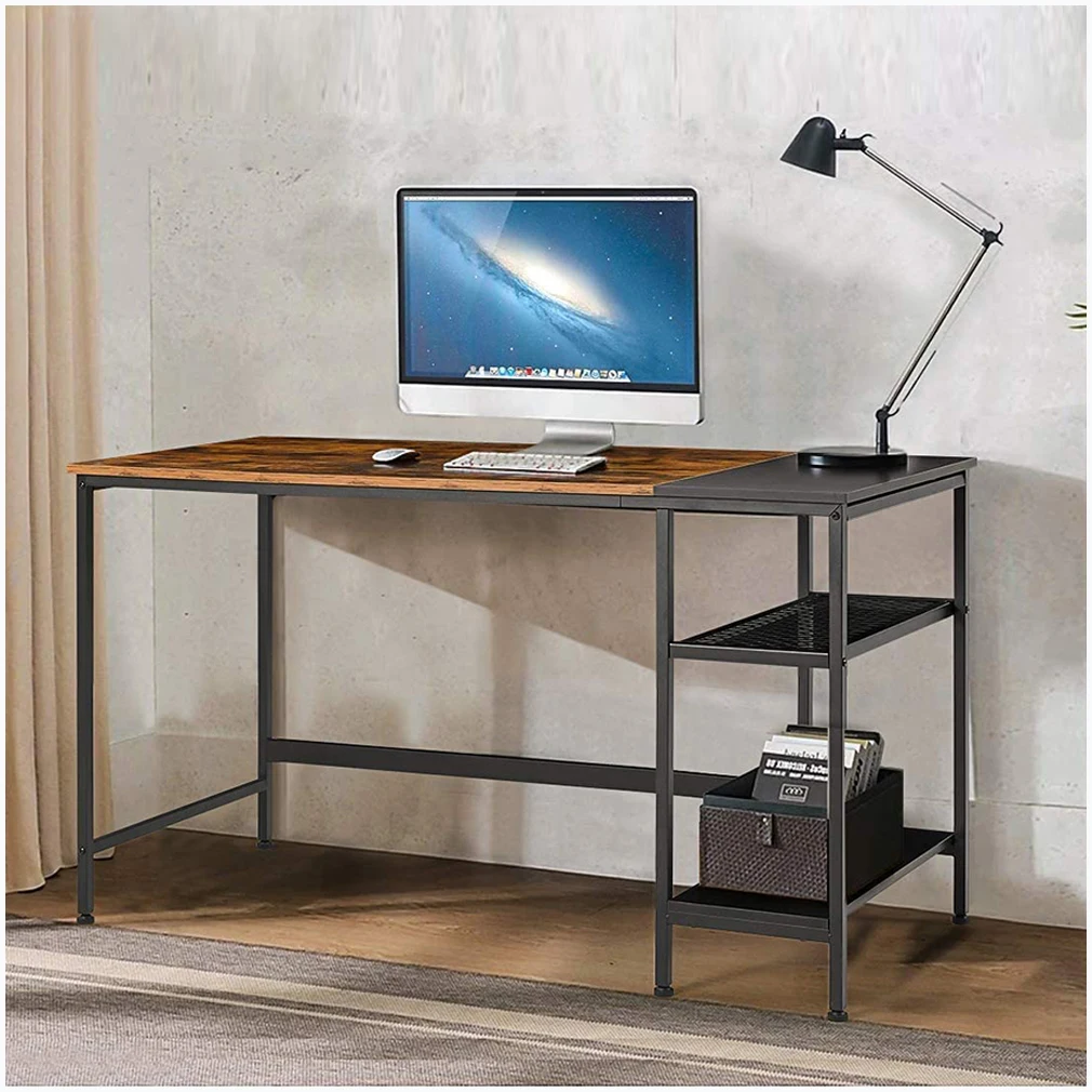 Simple Study Table Home Office Computer Desk Table Cheap Wooden Luxury Modern Desktop Long Office Wood School Furniture YUANDONG