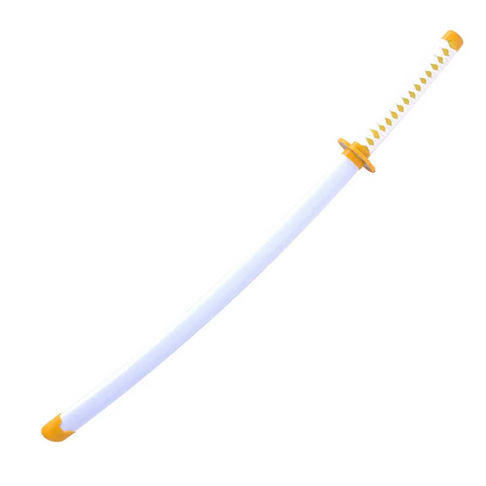 Wholesale Bamboo Blade Anime cosplay Sword Anime Sword Katana for Demon Slayer Agatsuma Zenitsu