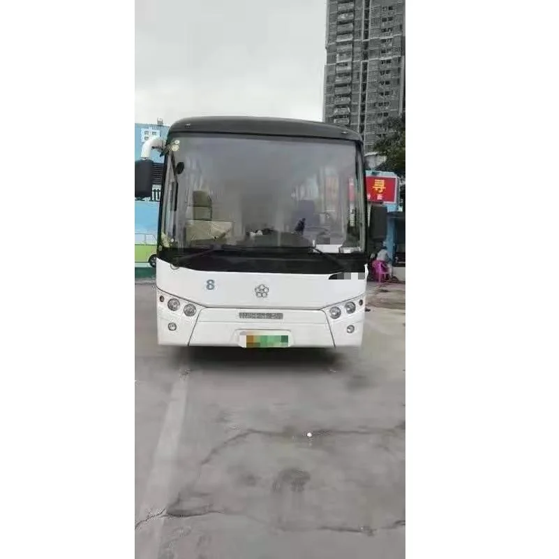  Подержанный электрический автобус 45 сидений новый Супер низкая