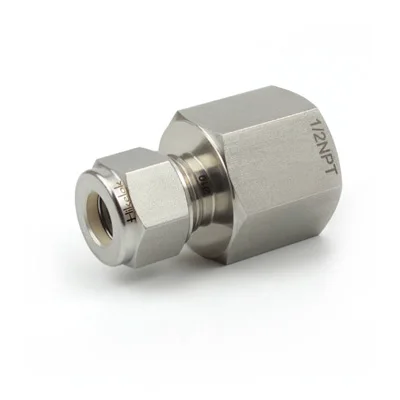 Компрессионные фитинги Hikelok из нержавеющей стали трубные тип 1/4 ''1/8'' гнездовой