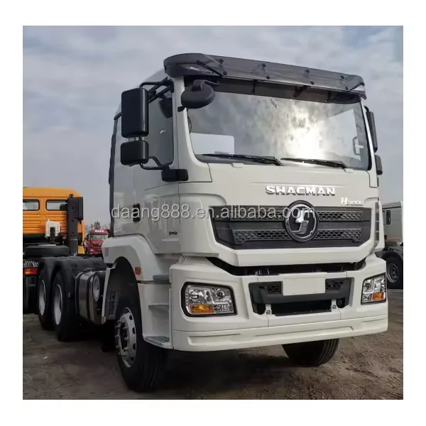 Chinese brand new Shacman H3000 6*4 heavy duty tractor truck head 400Hp LHD RHD with warranty and sleeping bed for Africa