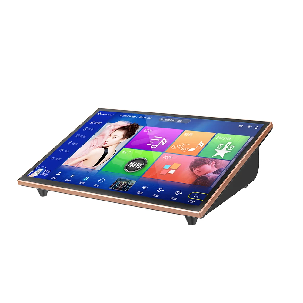 Hot Selling InAndOn 19' Karaoke Player 3 In 1 KTV Karaoke Machine System All In One Juke Box WiFi Touch Screen Karaoke Set