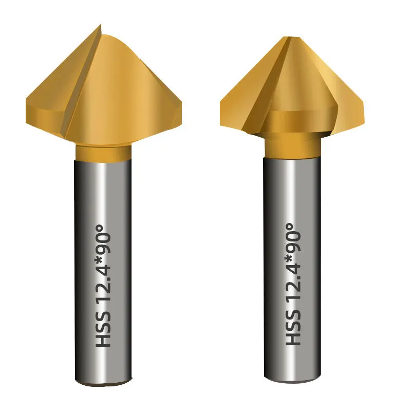CHINA Herui Titanium Coated 5-50mm HSS Best Drill Bit Countersink for Wood Metal Drilling