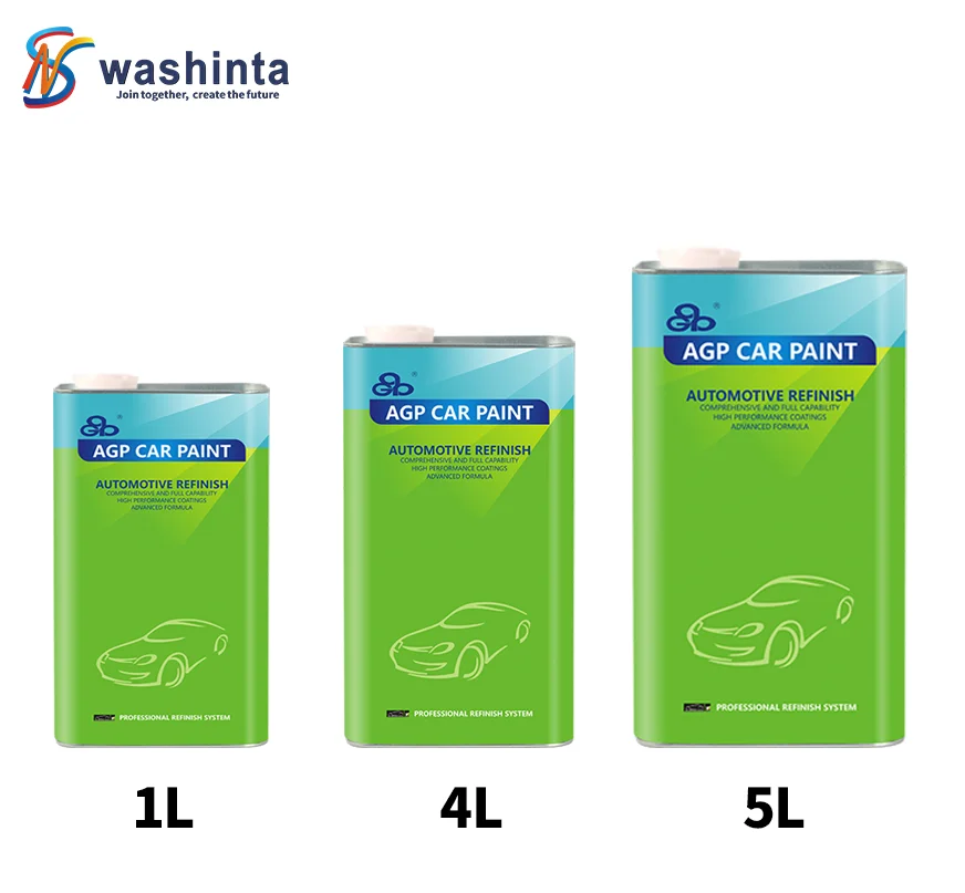 China Car Paint Supplier Liquid Car Painting Clearcoat 2K With High Gloss Automotive Refinish Paint