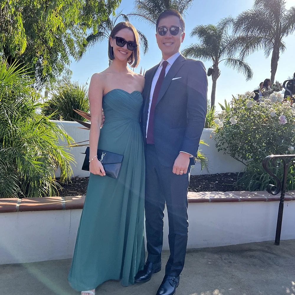 TEENYEE Backless Off-Shoulder purple Bridesmaid Dress elegant Dresses Women Evening Formal Dress For Teens