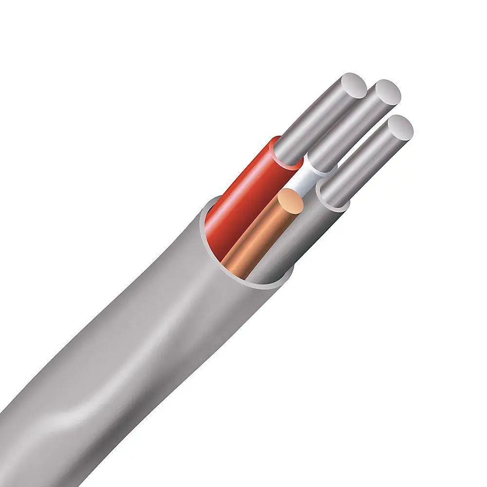 Conductor with Ground Wire cUL Power Electric Wire Canada  PVC Sheath NMD90 300V 10/2 8/2 Copper Building Insulated Cable