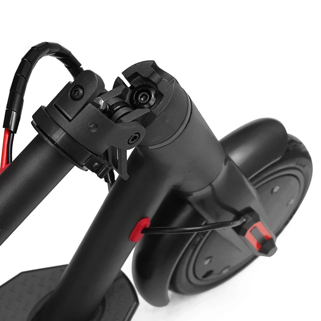 
25 Km/h Top Speed 8.5 Inches Wheels Long-range Battery Foldable Portable Scooter Electric Scooter Adults Two-wheel Scooter Black 