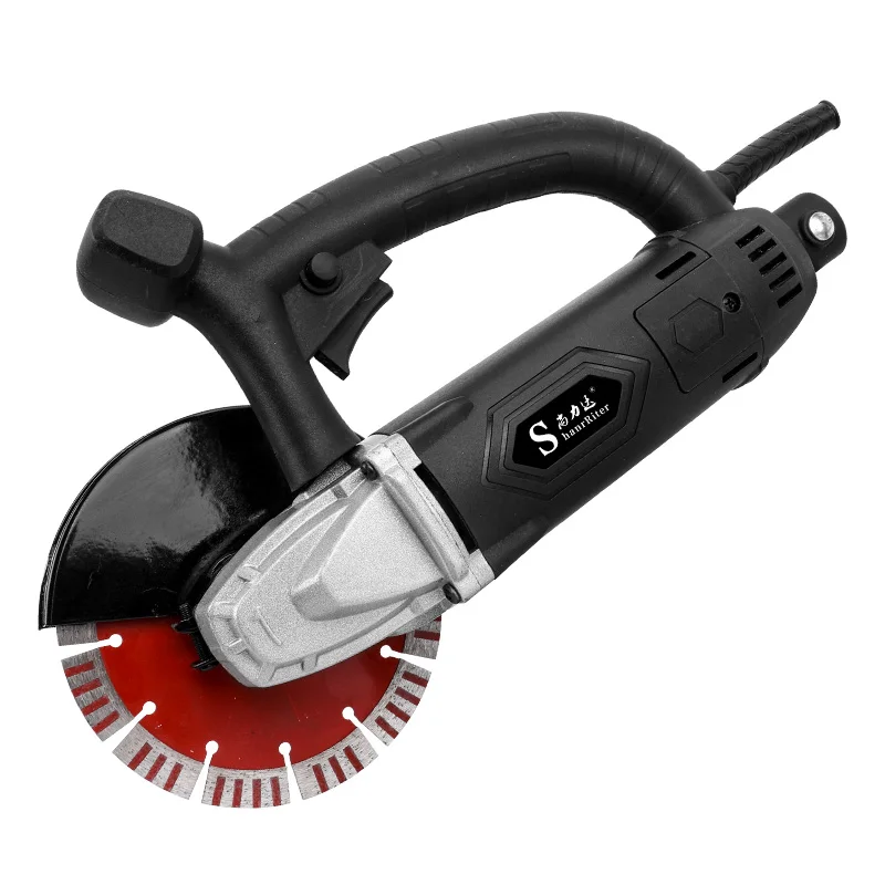 Wall Grooving Machine Electric Wall Chaser Wall Groove Slotting Machine Dust Free Brick Concrete Cutter for Home