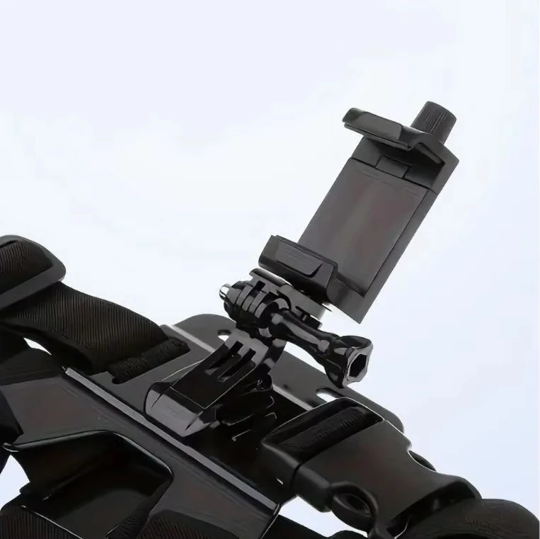 POV Action Camera Accessories Outdoor Cycling Bicycle Use Chest Shot Straps Live Streaming Phone Holder Outdoor Cycling Phone