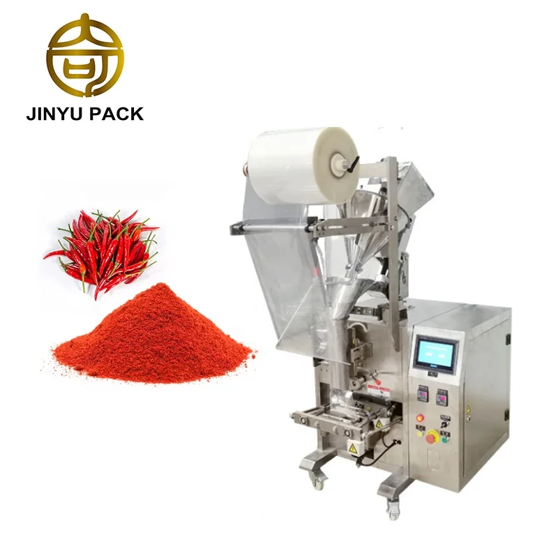 Automatic  40 Gram Powder Pack Machine Food Filling Corn Flour Chili Seasoning Powder Packing Machine