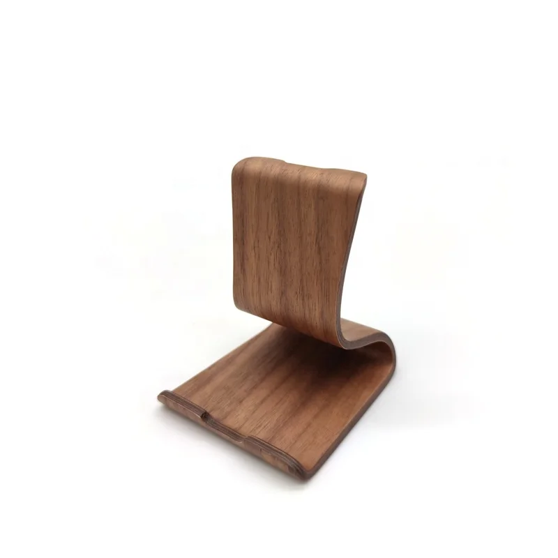 Universal mobile phone wooden stand desktop stand multifunctional, suitable for iPhone, smartphone, iPad or all IOS