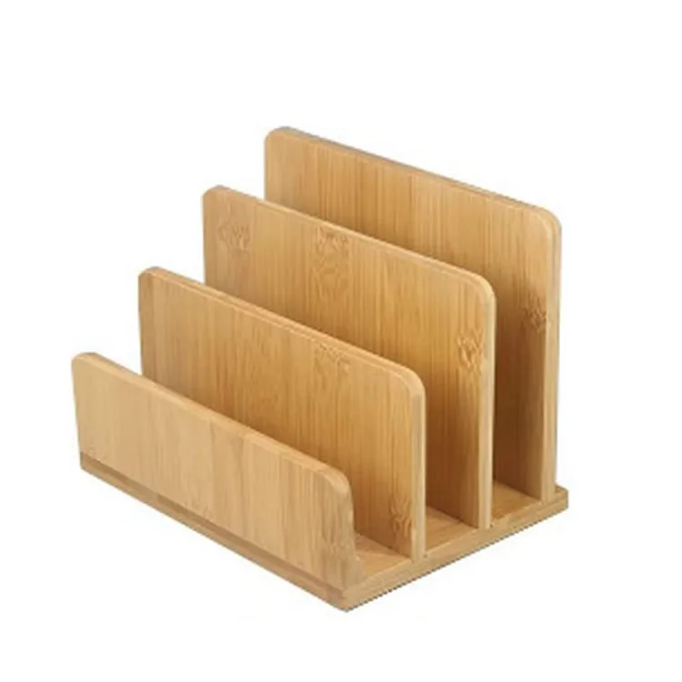 freestanding design adjustable multi slot file holder desk file paper mail organizer