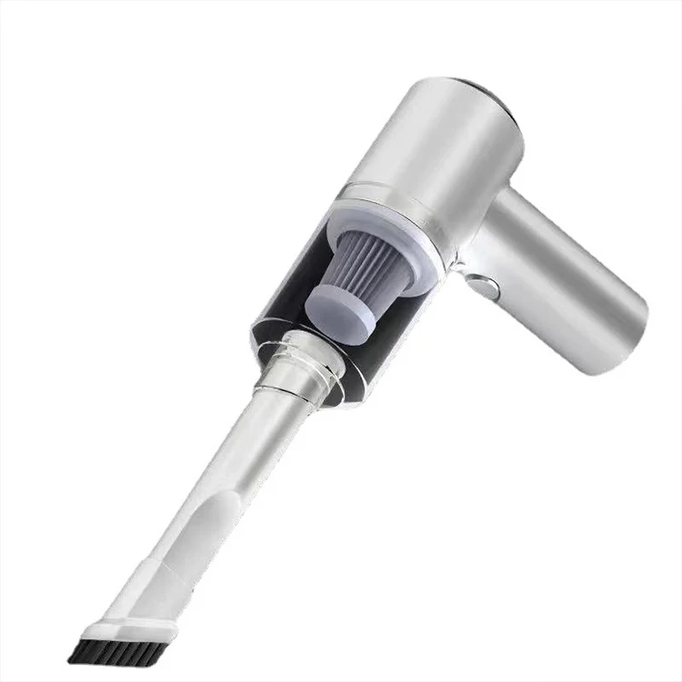 Cordless Handheld  LED  light powerful suction  Car Vacuum Cleaner With Tiny Foldable Dust Buster Filter Type C charging