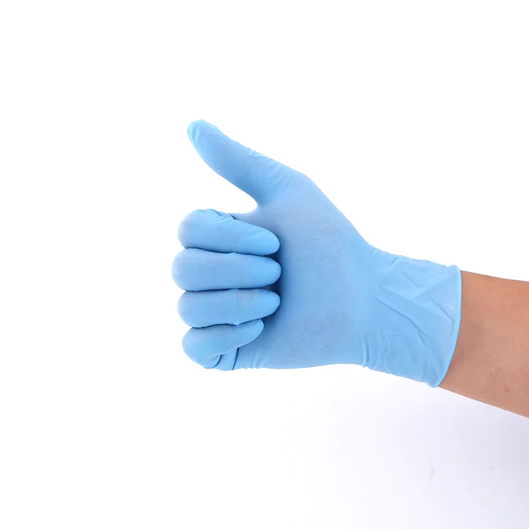 Special hot selling disposable full cover cleaning nitrile hand gloves nutrimax