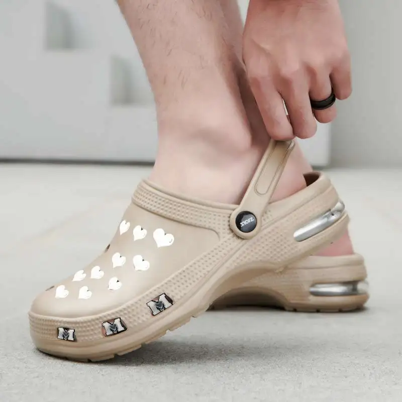 Designer Custom Garden Sandal Women Outdoor Air Cushion EVA Slipper Charm Clog Unisex Mens Sports Logo Clogs Mules Shoes for Men