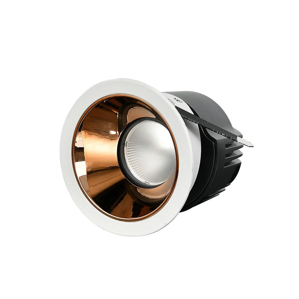 FAST White and Black Aluminum COB Indoor Recessed LED Spotlight Lamp Ceiling LED Spot light  For Home