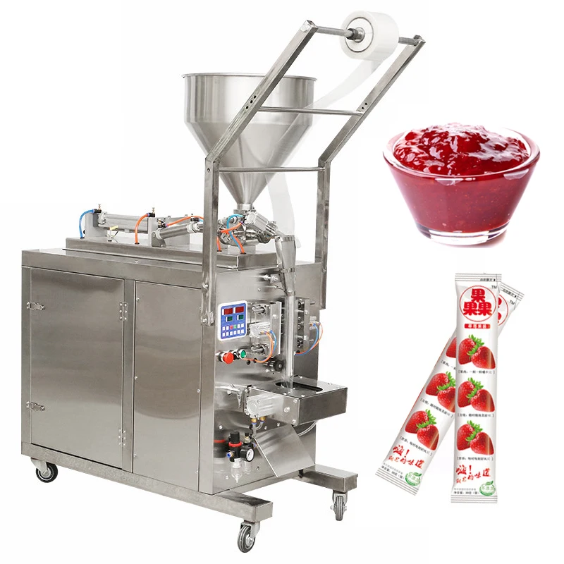 Multi-function Cheap Price Envasadora Vertical Automatic Packaging Sachet Tomato Filling Making Ketchup Liquid Packing Machine