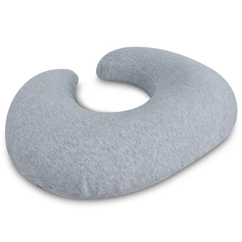  100% Polyester Inflatable Nursing U Shape Breastfeeding Pillow