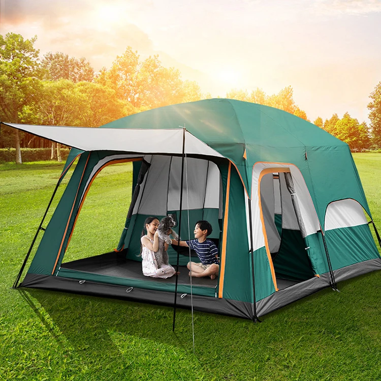 wind wholesale snow black off ground branded family tents camping outdoor waterproof large