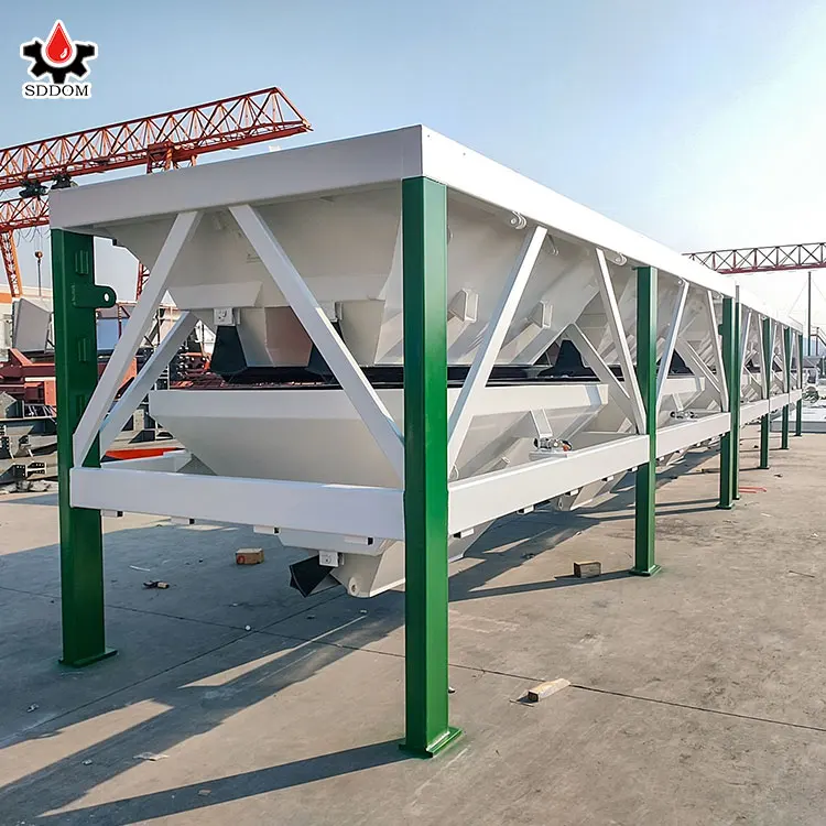ISO Concrete Construction Machinery Beton Batching Machine 35m3 Aggregate for Mixing Plant