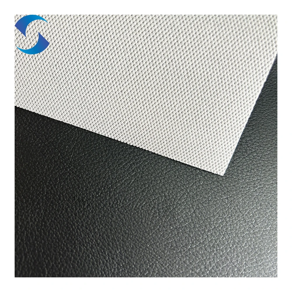 High quality PVC leather fabric upholstery manufacturers in China artificial leather fabric for making bags materials fabrics