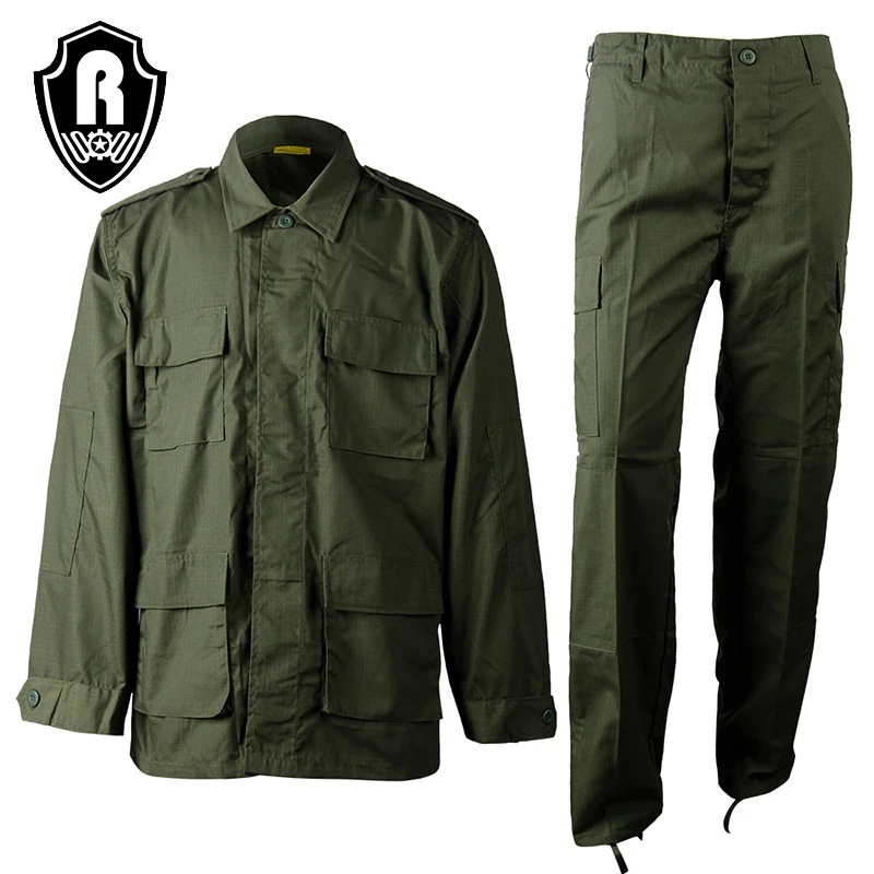 KIANG BDU Wholesales Hunting Uniform Rip-Stop Camouflage Tactical Bdu Dress Uniform