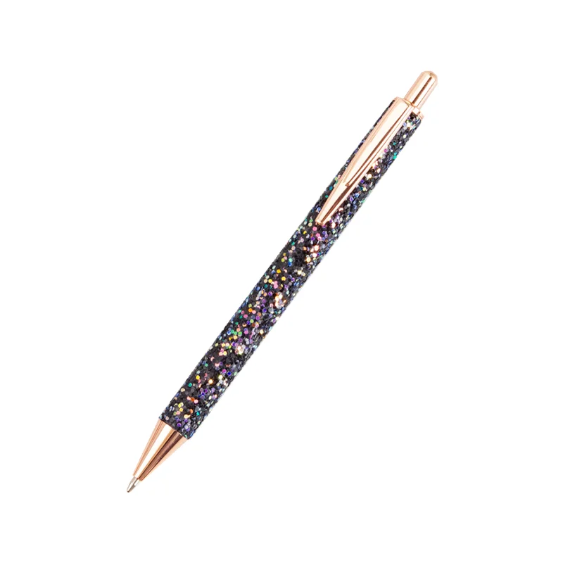 roller business printed refill novelty multifunction custom point unicorn gel metal korean luxury diamond glitter pens